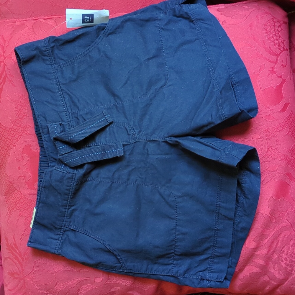 GAP Kids Dark Blue Shorts with Bow Detail